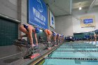 Swimming vs USCGA  Wheaton College Swimming & Diving vs US Coast Guard Academy. - Photo By: KEITH NORDSTROM : Wheaton, Swimming, Diving